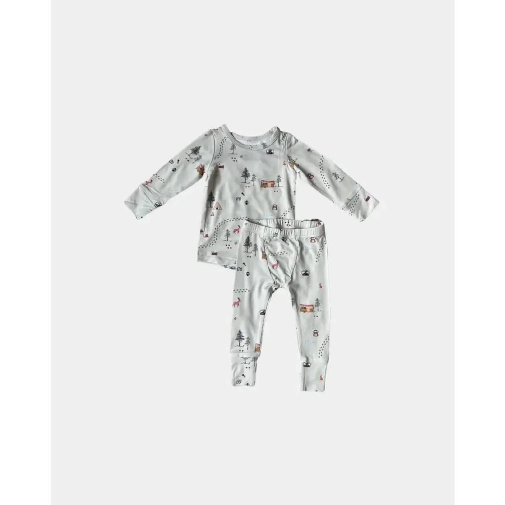 NEW BABYSPROUTS boys lounge set in camp print
